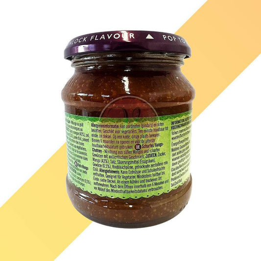 Scharfes Mango Chutney - Pataks - 340 g | Soßen & Pasten | Village Foods