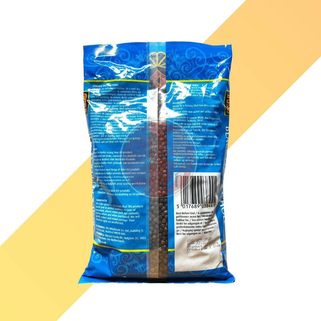 Schwarzer Pfeffer (ganz) - Black Pepper Whole - TRS [100 g - 400 g] - Village Foods