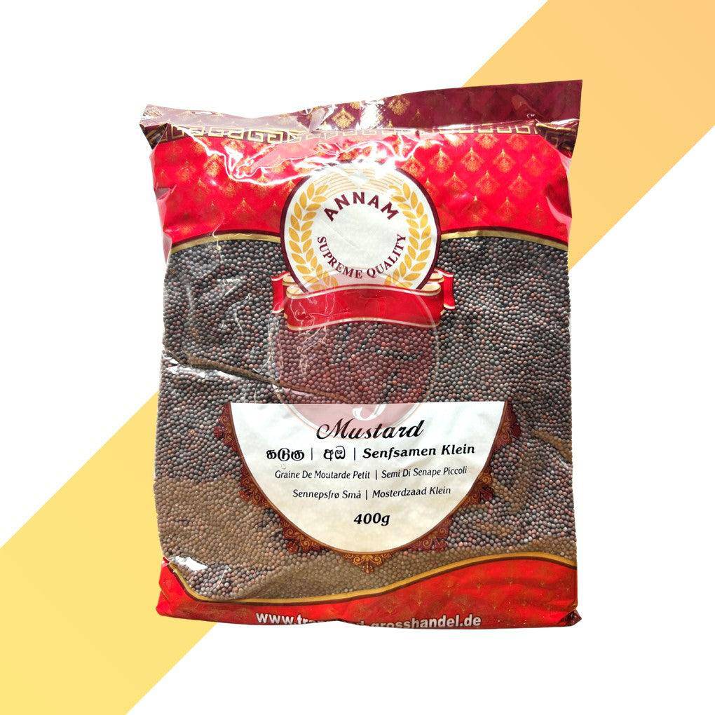 Senfsamen klein - Mustard - Annam - 400 g | Gewürze | Village Foods