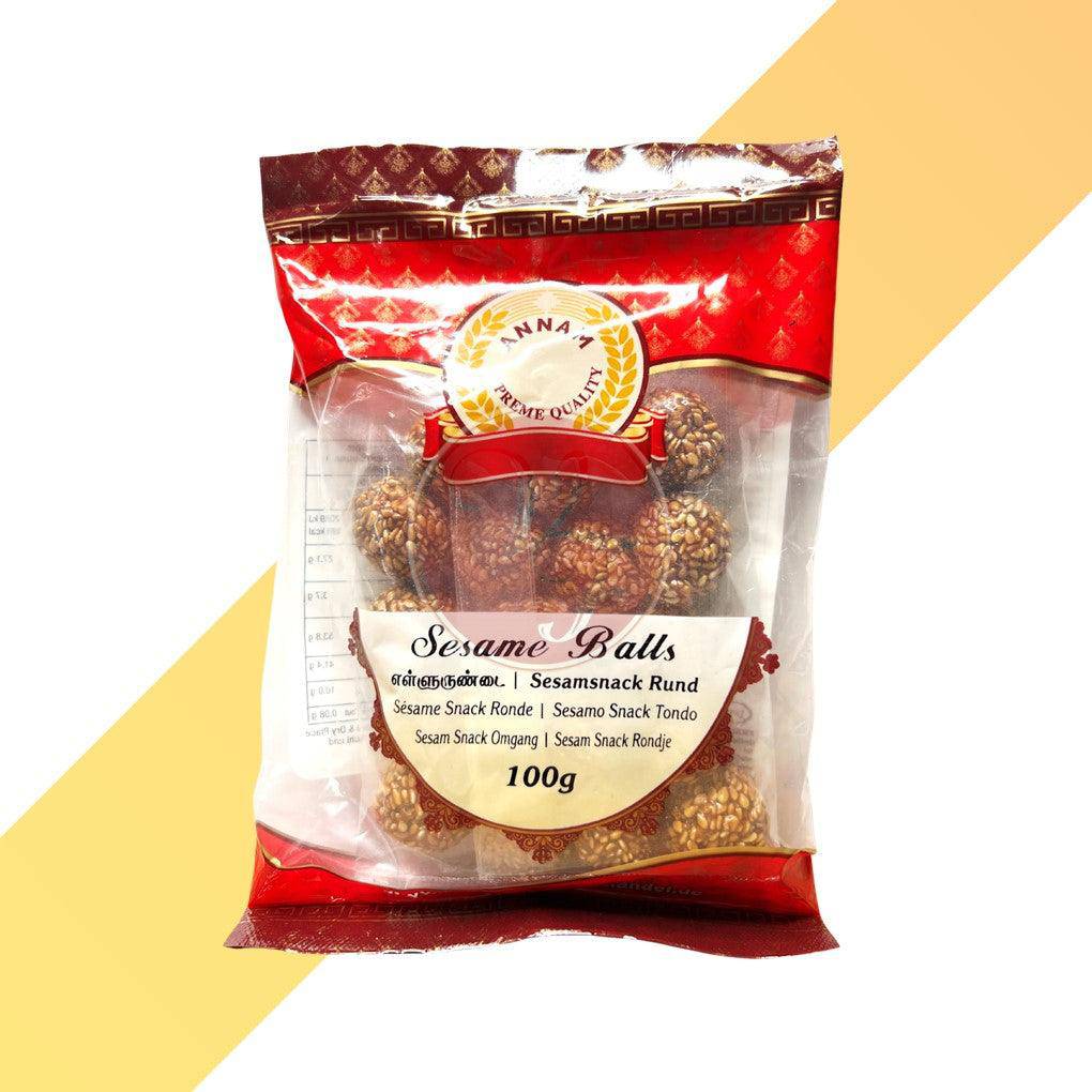 Sesambällchen - Sesame Balls - Annam - 200g | Snacks | Village Foods