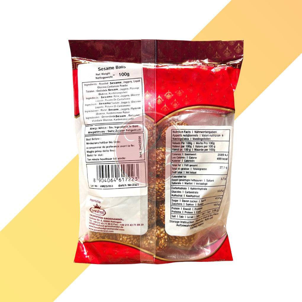 Sesambällchen - Sesame Balls - Annam - 200g | Snacks | Village Foods