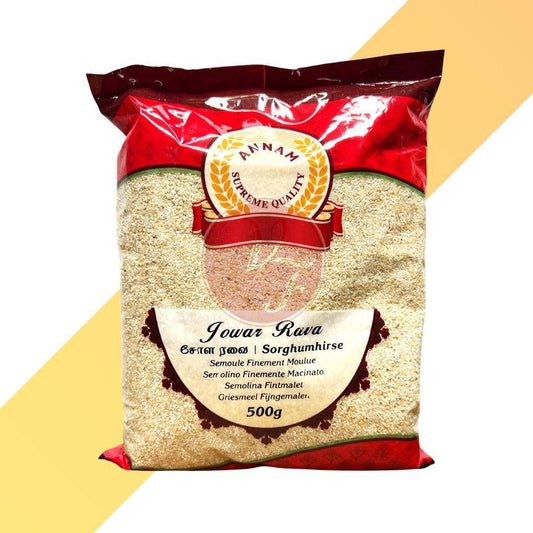 Sorghumhirse - Jowar Rava - Annam - 500 g | Mehl & Getreide | Village Foods