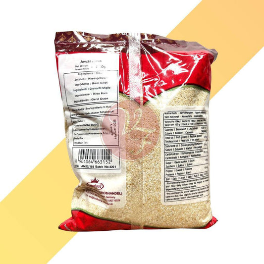Sorghumhirse - Jowar Rava - Annam - 500 g | Mehl & Getreide | Village Foods