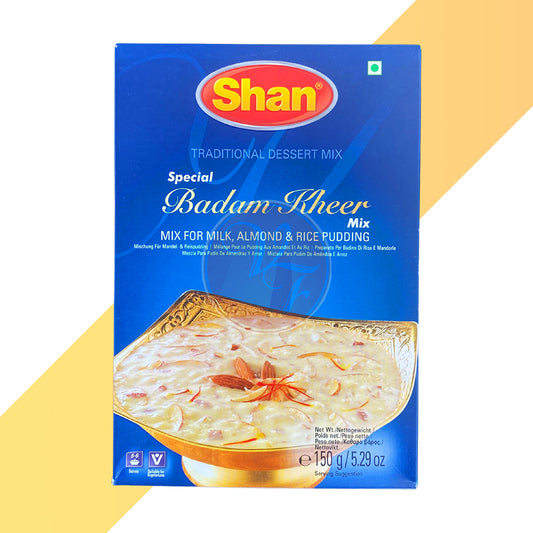 Special Badam Kheer Mix von Shan (Fertig-Mix für Mandel-Reis-Pudding) - 150 g