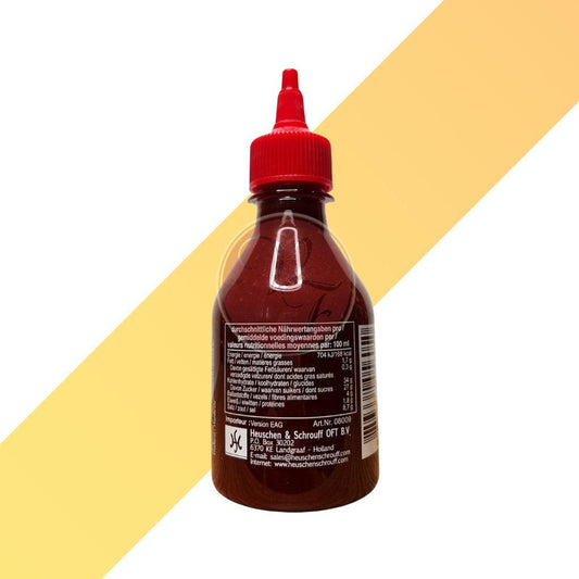Srirache Extra scharfe Chilisauce - Srirache Super Hot Chili Sauce - Flying Goose - 200 ml | Soßen & Pasten | Village Foods
