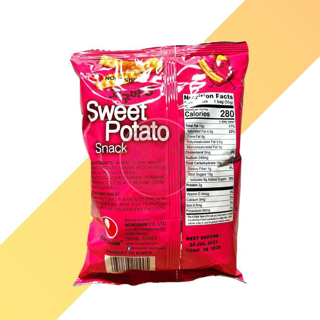Süßkartoffel Snack - Sweet Potato Snack - Nongshim - 55 g | Snacks | Village Foods