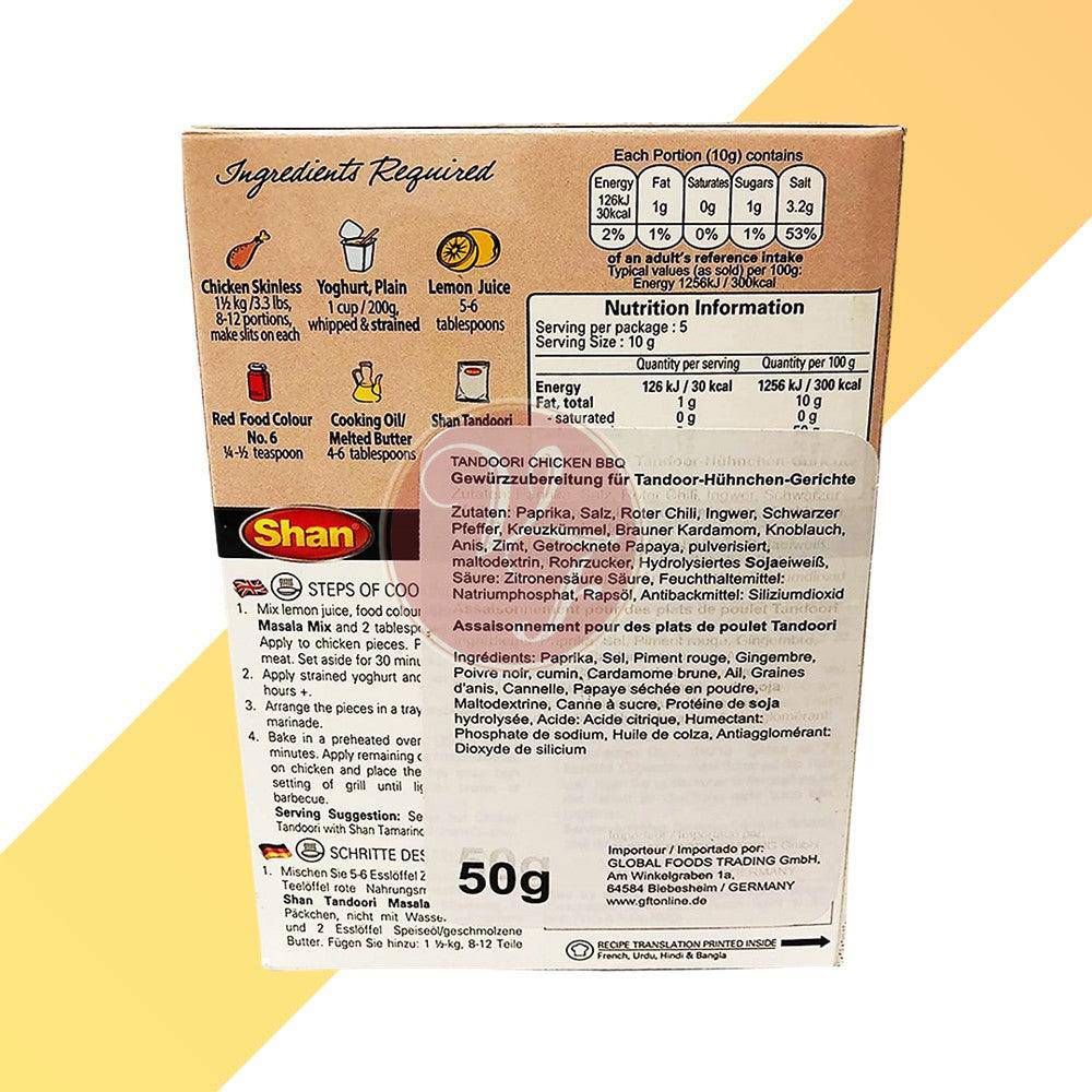 Tandoori Masala - Gewürzzubereitung - Shan - 50 g - Village Foods