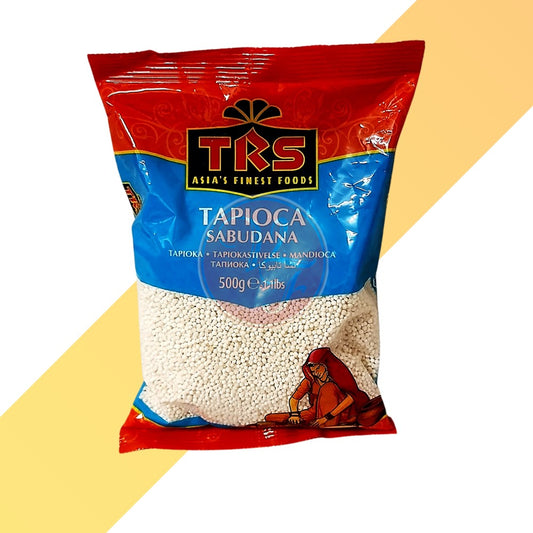 Sabudana von TRS (Tapioka-Perlen) - 0,5 kg