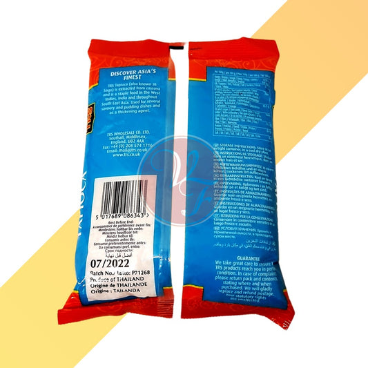 Sabudana von TRS (Tapioka-Perlen) - 0,5 kg