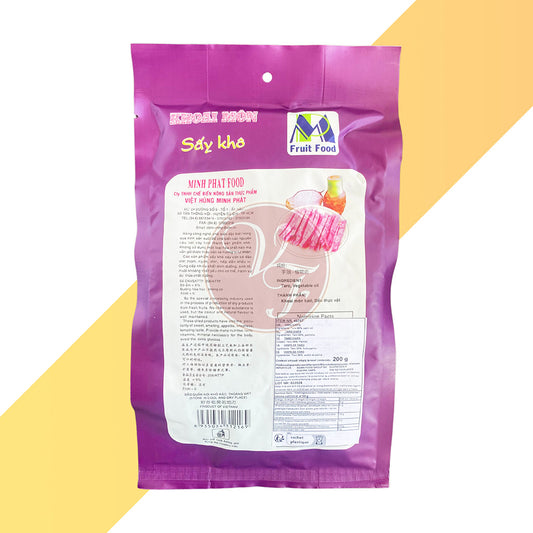 Taro-Chips von Min Phat Food (Khoai môn sấy khô) - 200 g