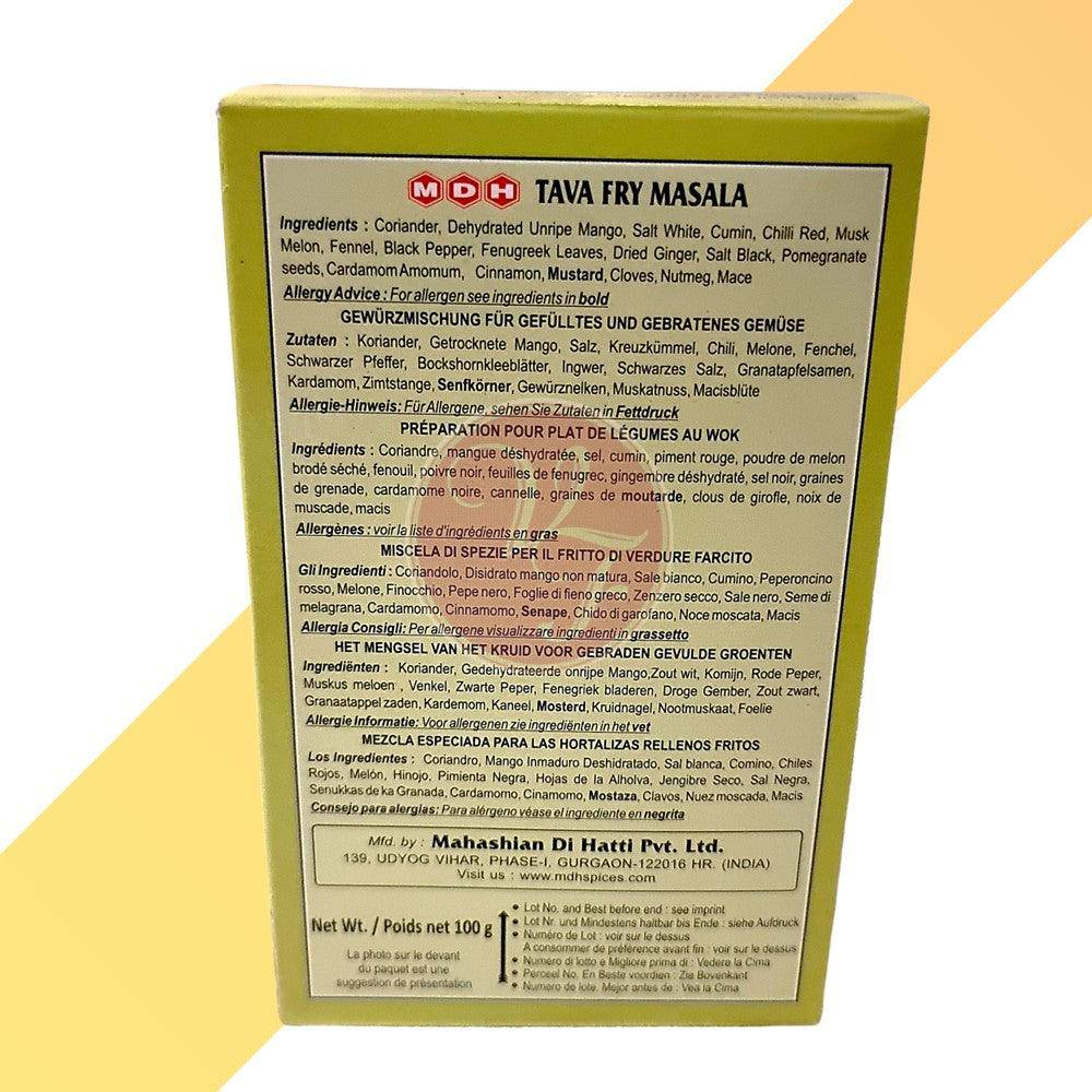 Tava Fry masala - MDH - 100 g - Village Foods