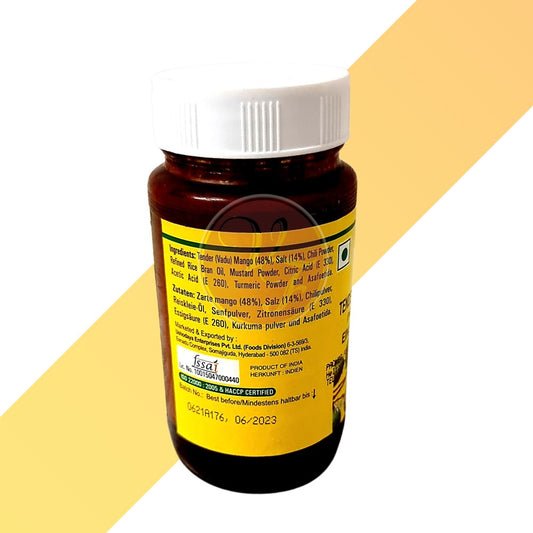 Vadu-Mango-Pickle von Priya (Baby-Mango-Pickle - Tender Mango Pickle) - 0,3 kg