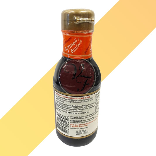 Teriyaki BBQ-Sauce von Kikkoman (mit Honig) - 250 ml