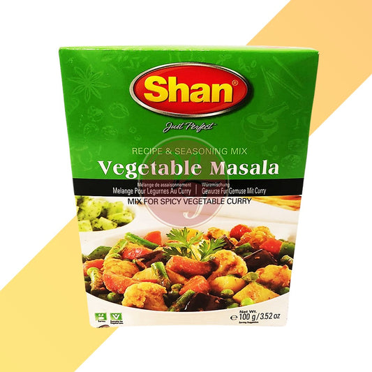 Vegetable Masala von Shan (Gewürzmischung für Gemüse) - 100 g
