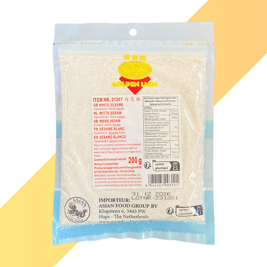 Weiße Sesamsamen von Golden Lion (White Sesame) - 200 g