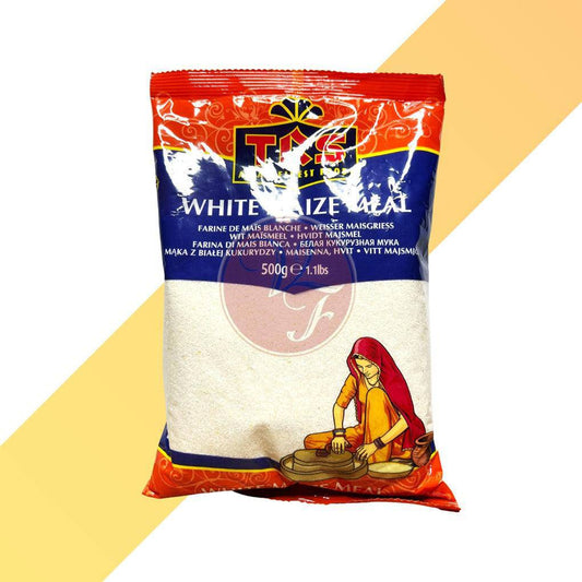 White Maize Meal - Weißes Maismehl - TRS - 0,5 kg | Mehl & Getreide | Village Foods