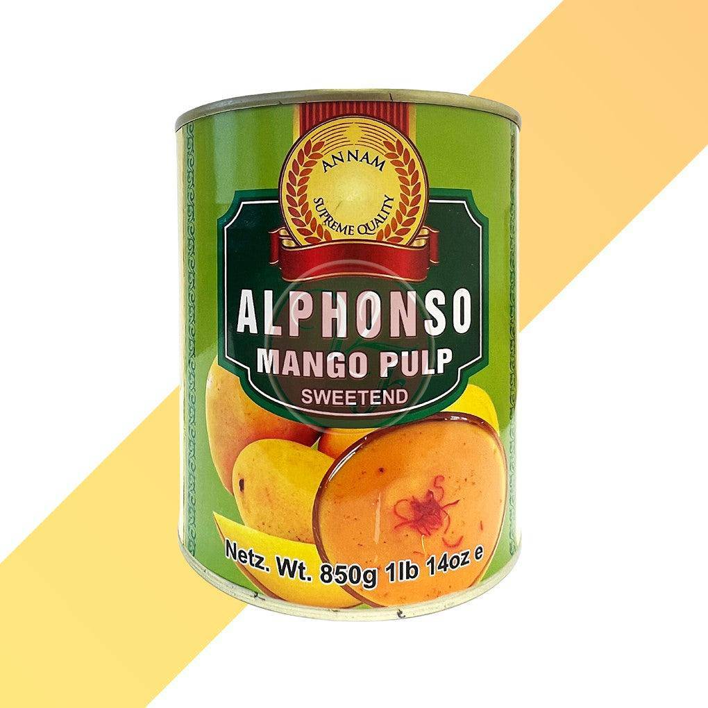 Alphonso Mango Pulp Sweetend - Annam - 850 g