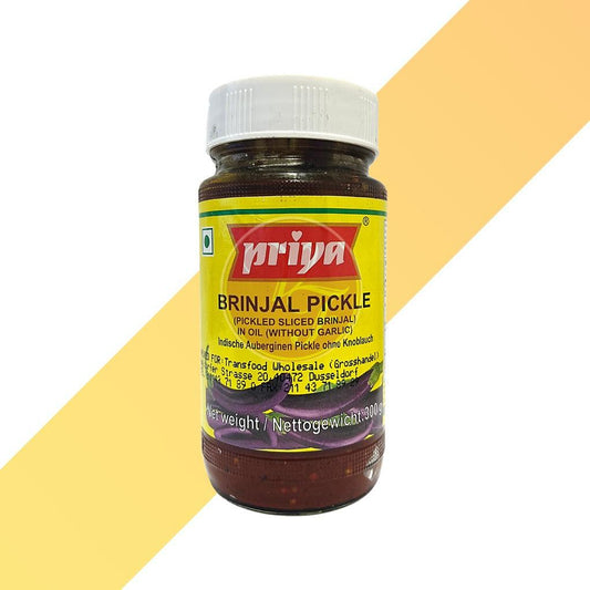 Brinjal Pickle - Priya - 300 g | Soßen & Pasten | Village Foods