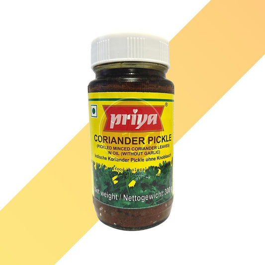 Coriander Pickle - Priya - 300 g | Soßen & Pasten | Village Foods