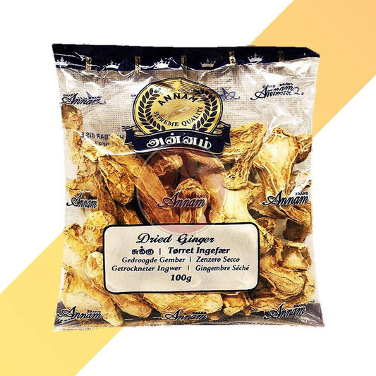 Dried Ginger - Getrocknete Ingwer - Annam - 100 g