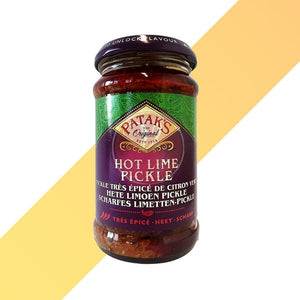Hot Lime Pickle - Pataks - 283 g | Soßen & Pasten | Village Foods