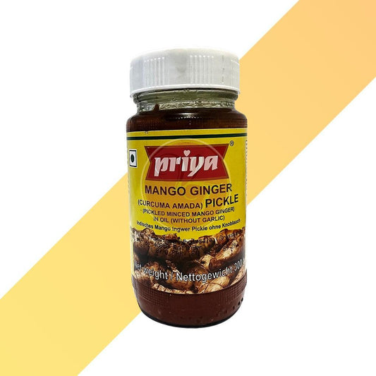 Mango Ginger Pickle - Priya - 300 g | Soßen & Pasten | Village Foods