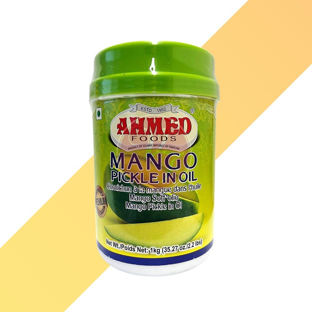 Mango Pickle in Oil - Ahmed Foods [400 g - 1 kg] | Soßen & Pasten | Village Foods