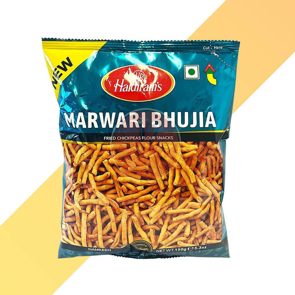 Marwari Bhujia - Haldiram's - 150 g | Snacks | Village Foods